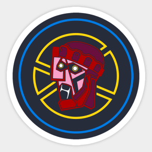 Cubist Sentinel Sticker